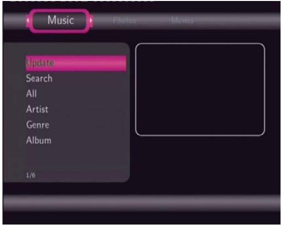 EMTEC HDD MOVIE CUBE S800 - Music Library - 1