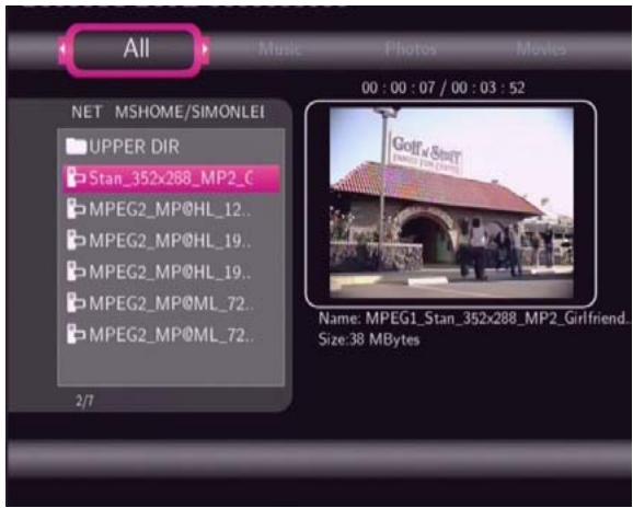 EMTEC HDD MOVIE CUBE S800 - Browsing through Workgroup - 2