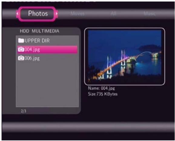 EMTEC HDD MOVIE CUBE S800 - Browsing Photos - 1
