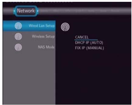EMTEC HDD MOVIE CUBE S800 - Wired LAN Setup - 1