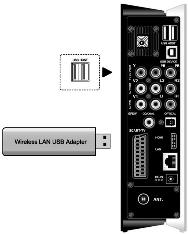 EMTEC HDD MOVIE CUBE S800 - WLAN connection - 1