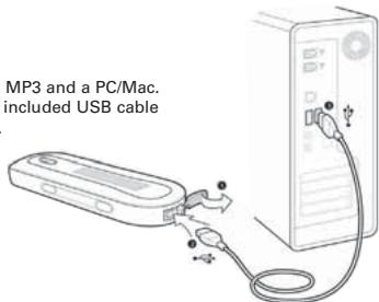 EMTEC LECTEUR MP3 C200 - NOTE : - 1
