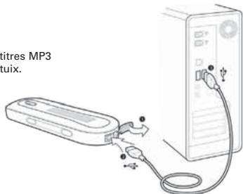 EMTEC LECTEUR MP3 C200 - NOTE : - 1