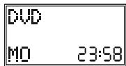 EMTEC TLCOMMANDE UNIVERSELLE LCD 6 EN 1 H360 - Die Standardanzeige bei normaler Display Betriebsart. - 1