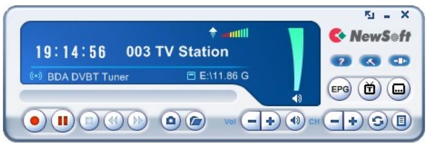 EMTEC TUNER TNT S801 - Sélection d'une chaîne à regarder - 1