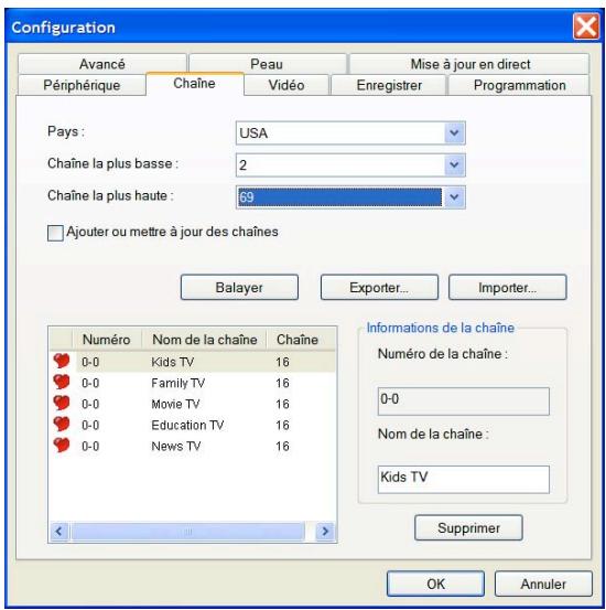 EMTEC TUNER TNT S810 - Chaîne - 1