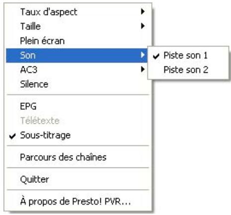 EMTEC TUNER TNT S810 - Menu à l'écran - 4