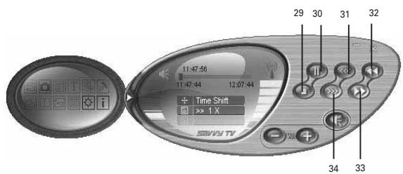 EMTEC TUNER TNT S820 - The Recording/Playback Control Panel - 1