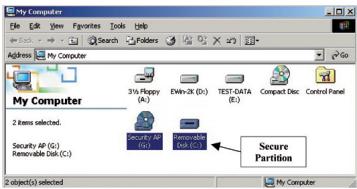 EMTEC CL USB S450 AES - description générale - 1