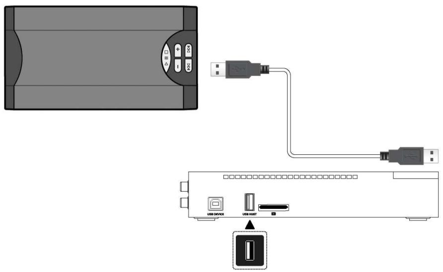EMTEC HDD MOVIE CUBE K120 - USB Mass Storage Device (like USB Pen Drive, MP3, USB HDD etc.) Connection - 1
