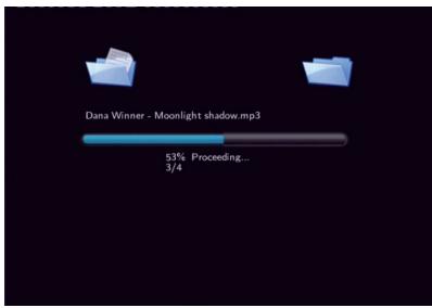EMTEC HDD MOVIE CUBE P800 - File Copy Menu - 3