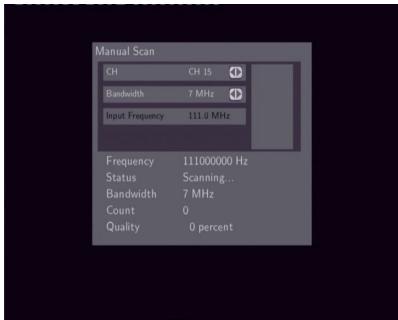 EMTEC HDD MOVIE CUBE P800 - Changing DVB-T TV settings - 4