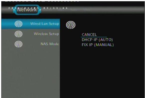 EMTEC HDD MOVIE CUBE S120 - Wired LAN Setup - 1