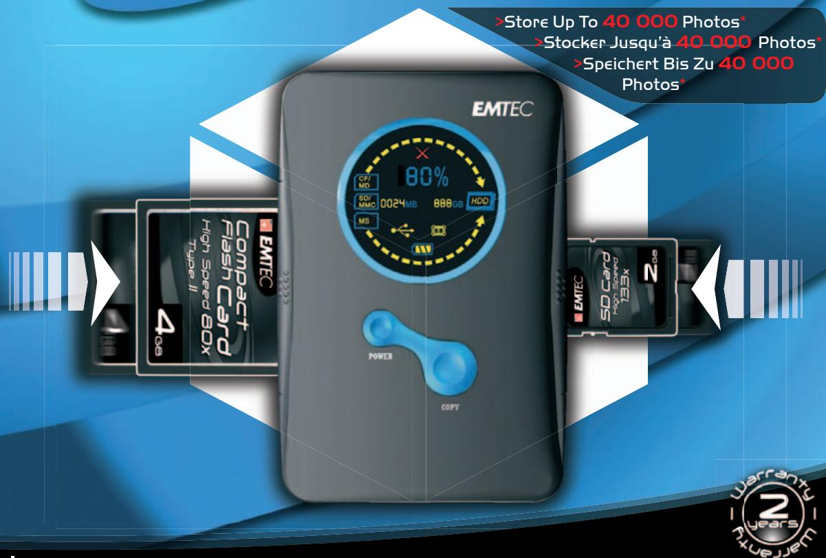 EMTEC HDD PHOTO CUBE - Photo Cube™ - 1