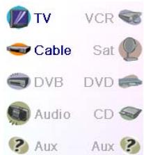 EMTEC TLCOMMANDE UNIVERSELLE H510 - Aprendizaje de teclas laterales - 1