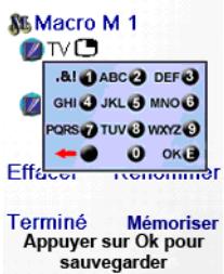 EMTEC TLCOMMANDE UNIVERSELLE H510 - Programmation des macros - 11