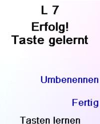 EMTEC TLCOMMANDE UNIVERSELLE H510 - Das Lernen der seitlichen Funktionstasten - 10