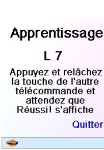 EMTEC TLCOMMANDE UNIVERSELLE H510 - Apprentissage des touches écran - 10