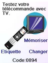 EMTEC TLCOMMANDE UNIVERSELLE H510 - Réglage de vos favoris - 1