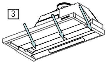 ROBLIN 600 - Perçage Plan de support et Montage Hotte - 3
