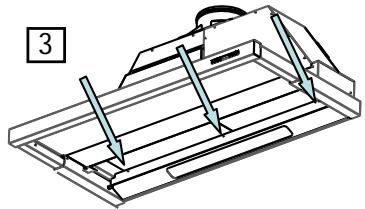 ROBLIN 600 - Foratura Piano di supporto e Montaggio Cappa - 2