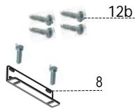 ROBLIN 900 - Perçage plan de support et montage hotte - 6