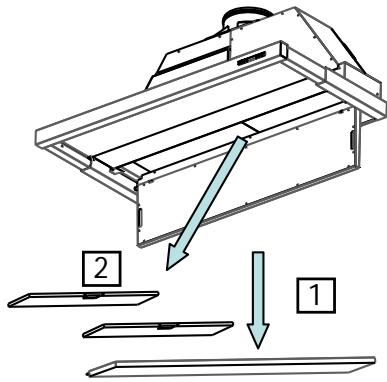 ROBLIN 900 - Perçage plan de support et montage hotte - 2