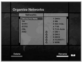 HUMAX F1-FOX - Organise Favourite Services - 1