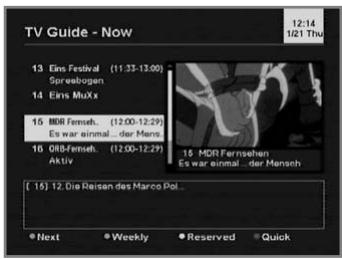 HUMAX F1-FOX - To select each mode, use the following buttons: - 1