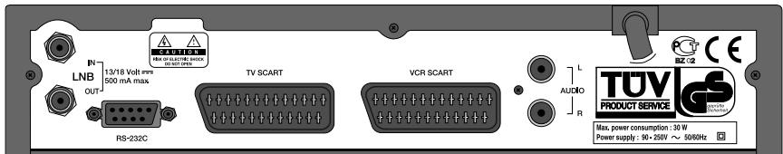 HUMAX NA-FOX - Rear Panel - 2