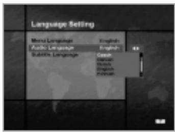 HUMAX CI-5100 - Menu Language - 1