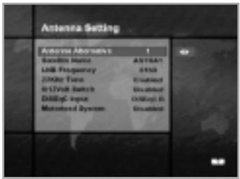 HUMAX CI-5100 - Satellite Name - 1