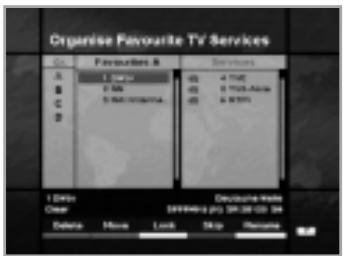 HUMAX CI-5100 - You can use the four direction keys to move or select the services. - 1