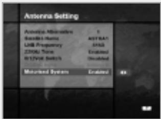 HUMAX CI-5100 - Setting your Receiver for DiSEqC 1.2 - 1