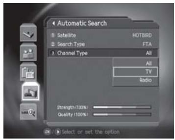 HUMAX CI-8100PVR - Channel Type - 1