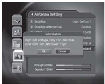 HUMAX CI-8100PVR - LNB Voltage - 2