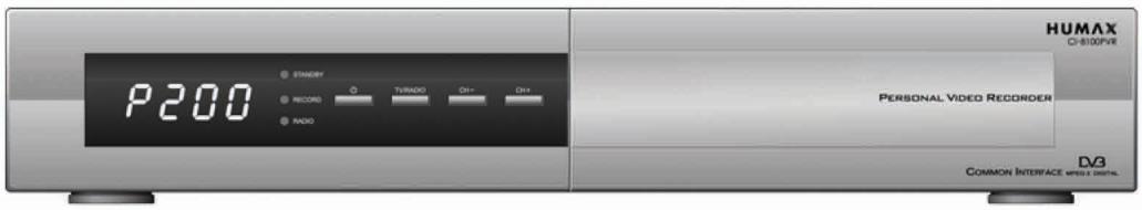 HUMAX CI-8100PVR - Front Panel - 1