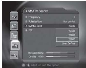 HUMAX CI-8100PVR - Symbol Rate - 1