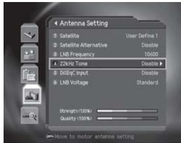 HUMAX CI-8100PVR - 22kHz Tone - 1
