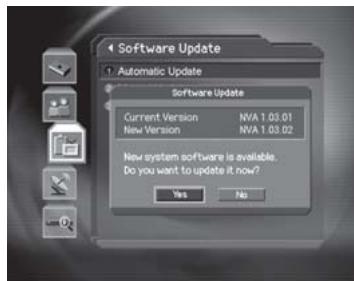 HUMAX CI-8100PVR - If using Automatic Update - 2