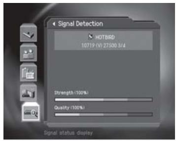 HUMAX CI-8100PVR - Signal Detection - 1