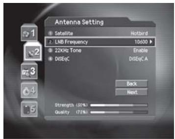 HUMAX CI-8100PVR - When you complete the setting, select Next using the / button and press the OK (OK) button to start Automatic Search. - 1