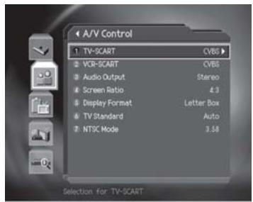 HUMAX CI-8100PVR - A/V Control - 1