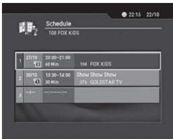 HUMAX CI-8100PVR - Viewing Reserved Programme - 2