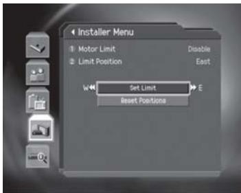 HUMAX CI-8100PVR - Motor Limit Setting - 3