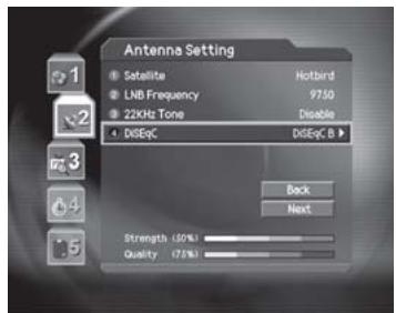 HUMAX CI-8100PVR - When you complete the setting, select Next using the / button and press the OK (OK) button to start Automatic Search. - 3