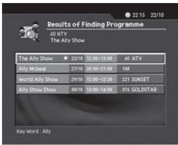 HUMAX CI-8100PVR - Finding a Programme - 2