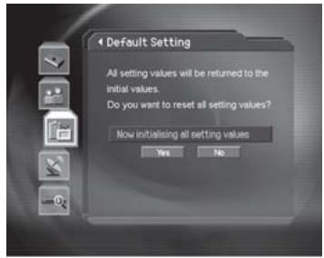 HUMAX CI-8100PVR - Default Setting - 3