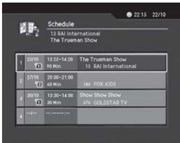 HUMAX CI-8100PVR - Viewing Reserved Programme - 1