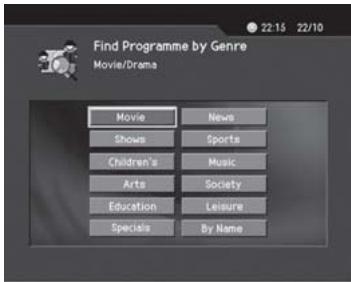 HUMAX CI-8100PVR - Finding a Programme - 3